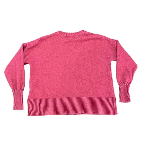 Tahari Pink V-Neck Sweater | Women's S - Picture 6 of 7